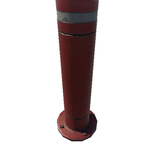 Block Pillar Red